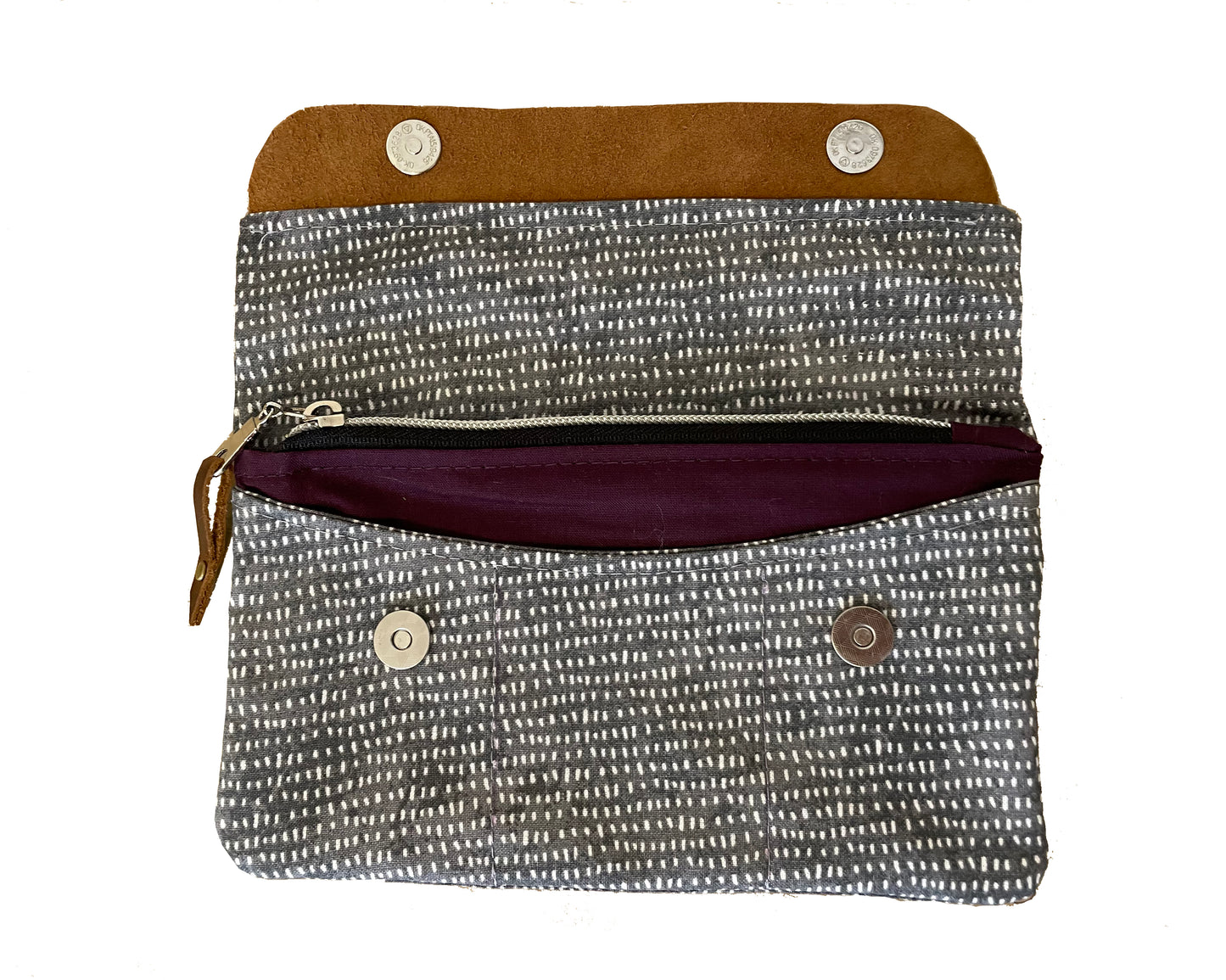 Large Wallet - Grey